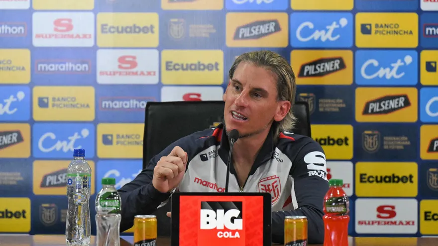 Sebastian Beccacece entrenador de la selección de Ecuador