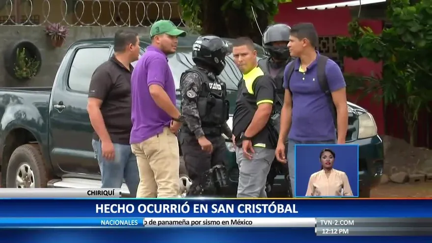 Detienen a sospechoso de asesinato en Chiriquí