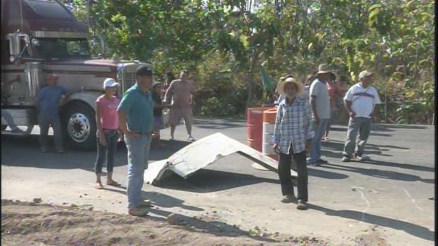 Una protesta en Veraguas