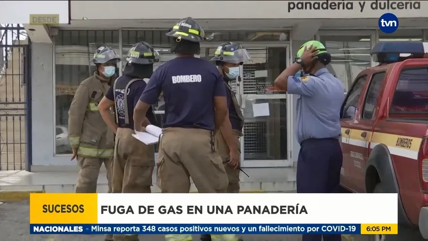 Bomberos atienden fuga de gas en Río Abajo