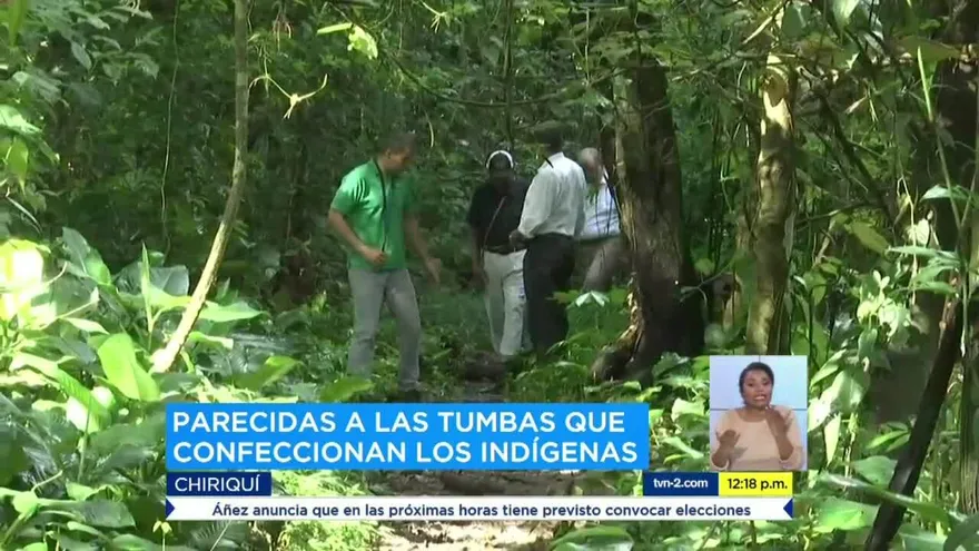 Encuentran tumbas parecidas a las realizadas por indígenas en un sendero de la Unachi