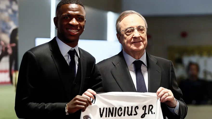 El joven brasileño Vinicius Jr llega ilusionado al Real Madrid | Agencias