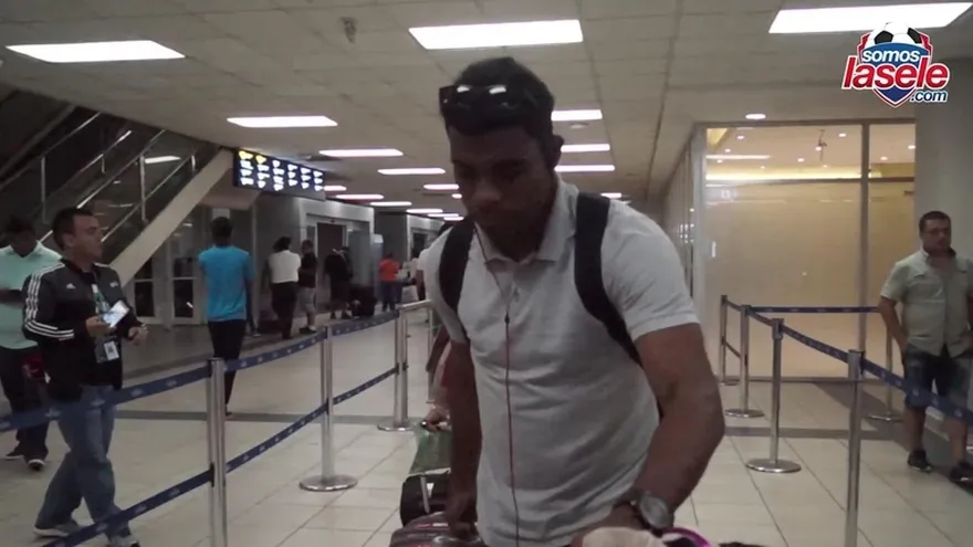 Llegada de Ricardo el "Halconcito" Buitrago a Panamá