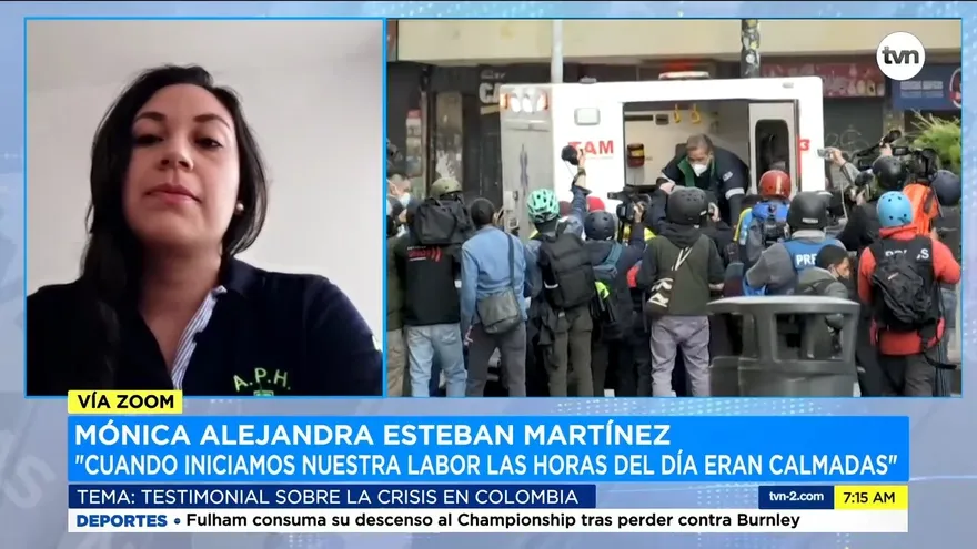 Testimonios sobre la crisis en Colombia