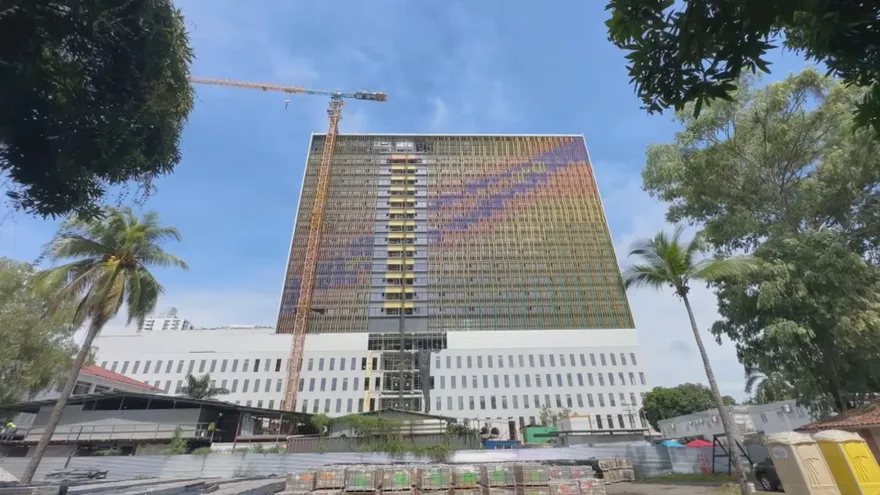 Nuevo Hospital del Niño en construcción