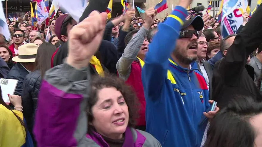 Ecuador Lasso exige transparencia en conteo de votos