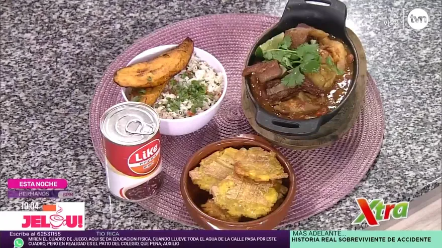 Receta: arroz con porotos y rabito (final)