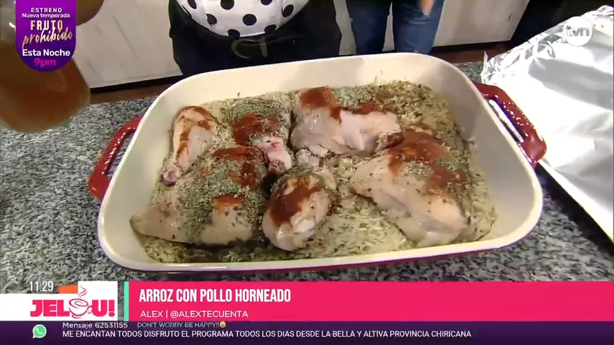 Receta: Arroz con pollo al horno (segunda parte)