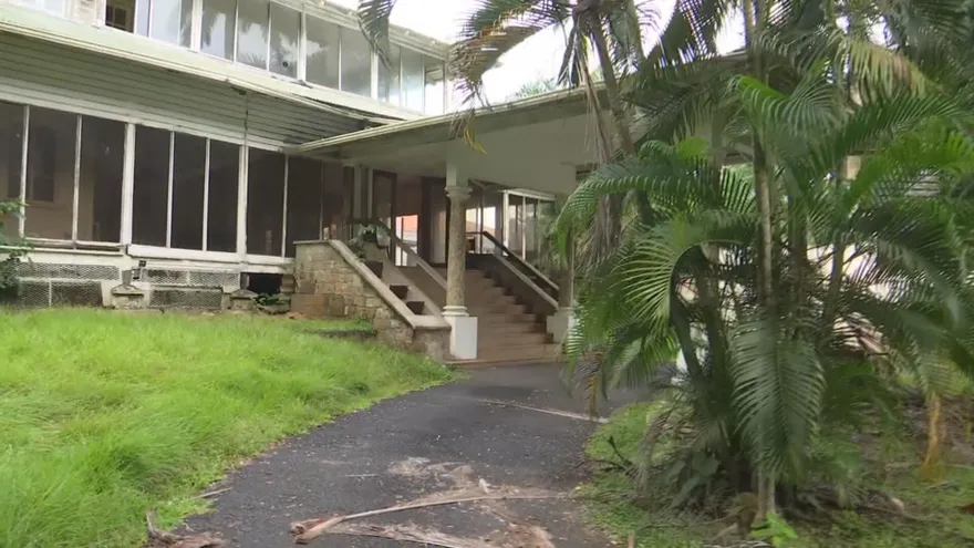 Villa Diplomática en medio de las críticas por remodelación.