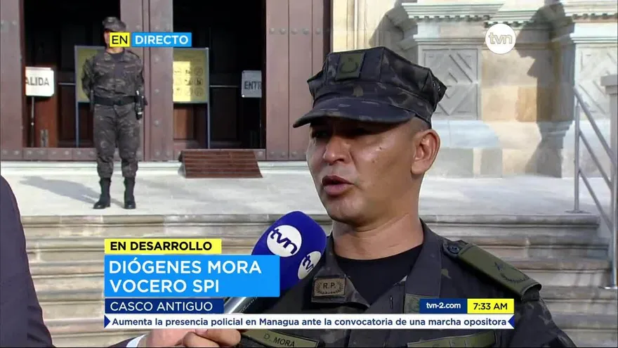 Operativo de seguridad en Casco Antiguo