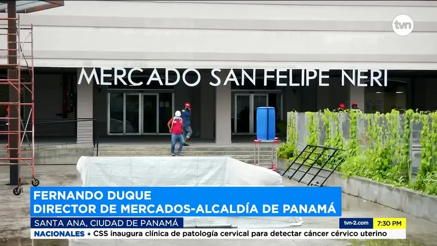 Alcaldía de Panamá: Mercado San Felipe Neri está a pocos meses de reabrir