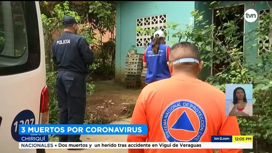 Salud intensifica operativos en Chirquí tras muertes registradas producto de la COVID-19