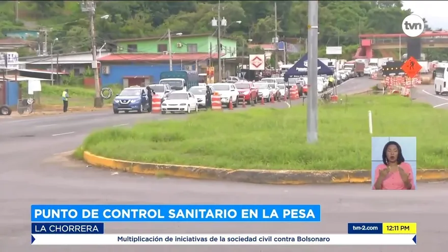 Tráfico se mantiene congestionado hacia el interior del país