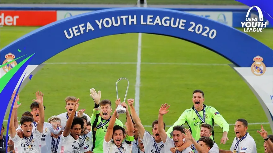 El Real Madrid campeón de la Youth League al batir al Benfica