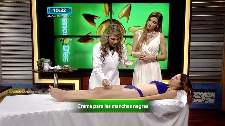 Crema para las Manchas Negras en las Piernas