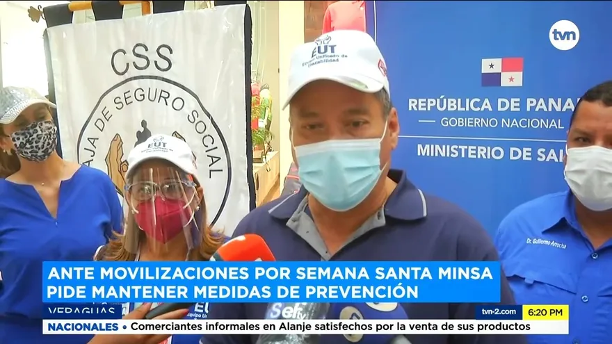 Se mantiene a la baja los casos de COVID-19 en Veraguas