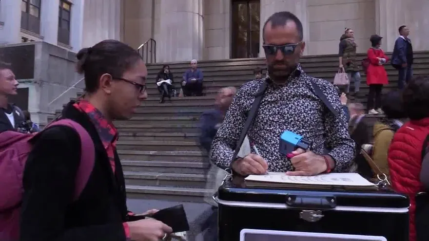 Sangre palestina a la venta a las puertas de Wall Street