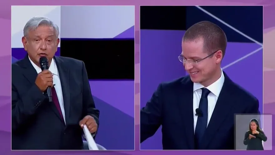 Trump y choque frontal entre López Obrador y Anaya marcan debate presidencial