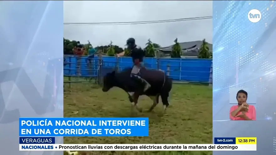 Policía detiene corridas de toros en Santiago