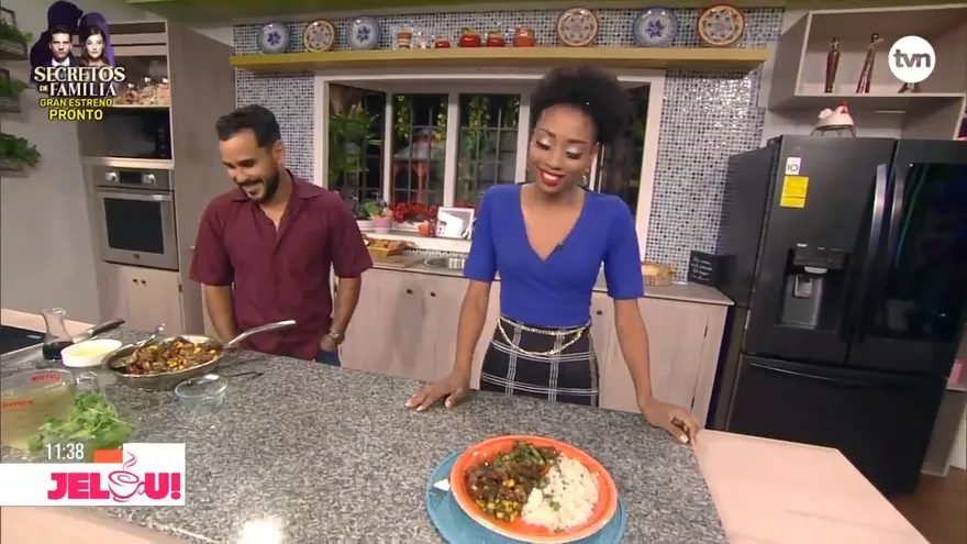 Receta: Puerco glaseado en salsa asiática (final)