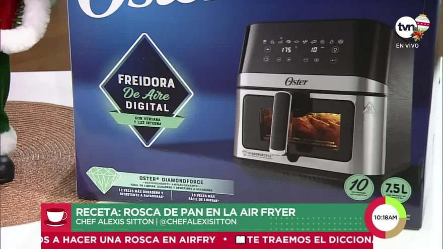 Rosca de Pan en la Air Fryer