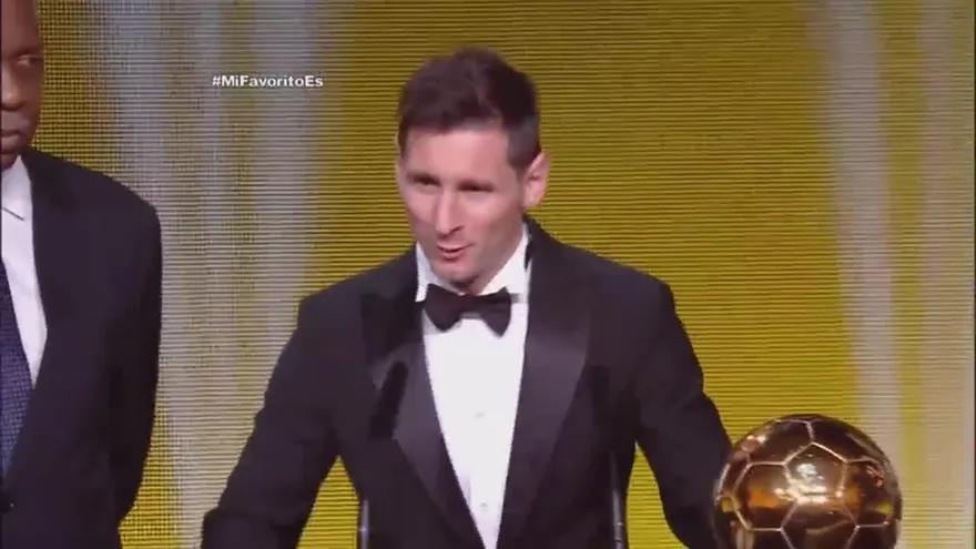 Palabras del ganador del Balón de Oro - 2015