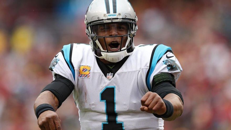 Cam Newton y Greg Olsen se combinan en victoria de los Panthers
