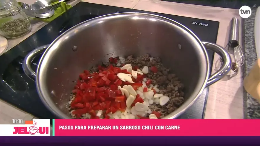 Receta: chili con carne