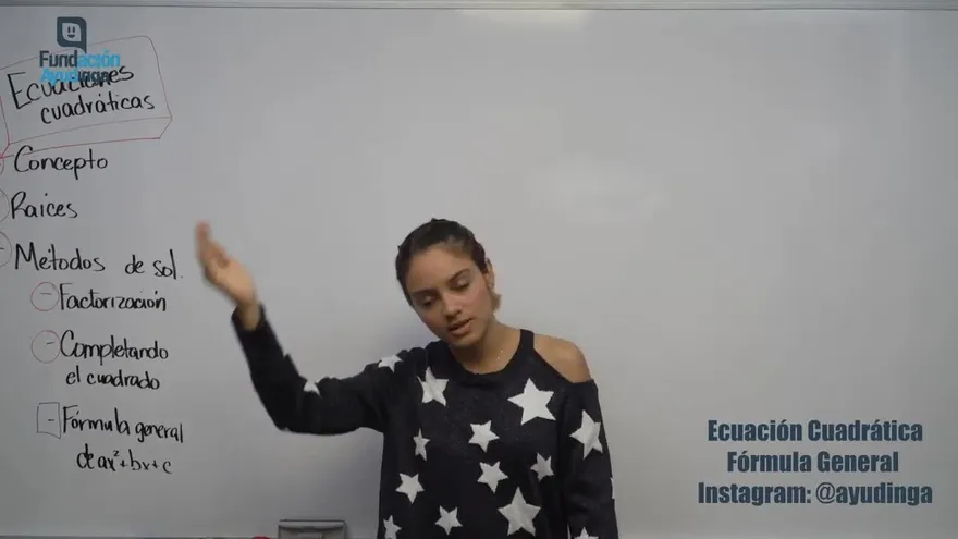 Ayudinga Matemáticas 10° - Ecuación Cuadrática- La Fórmula General  15 de abril de 2020