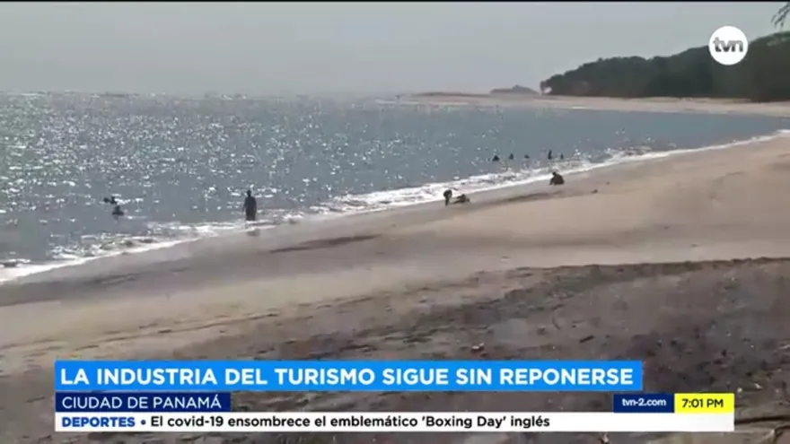 Turismo golpeado a causa de la pandemia