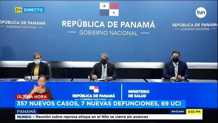 Rt de la COVID-19 en Panamá subió a 1.0%