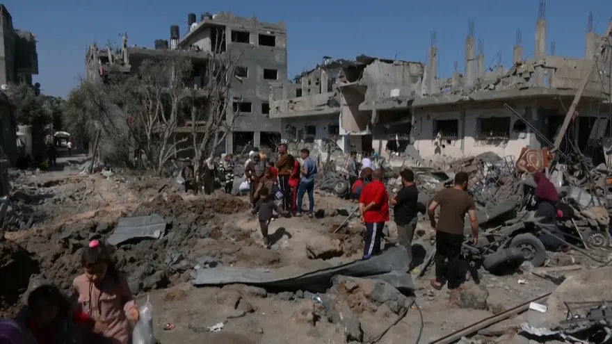 Muerte, destrucción y desplazados en la Franja de Gaza e Israel