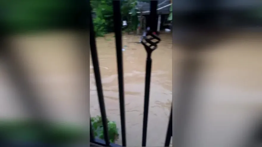 Comunidades inundadas producto del mal tiempo en el país