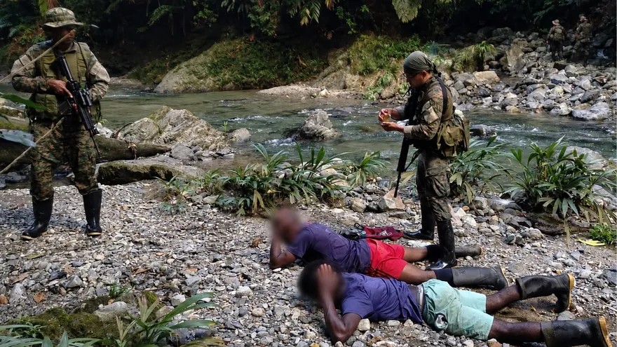 Five Colombians arrested for alleged illegal mining in Panama's Darién