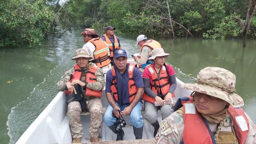 MiAmbiente refuerza vigilancia en la Bahía de Chame para proteger manglares de la tala ilegal