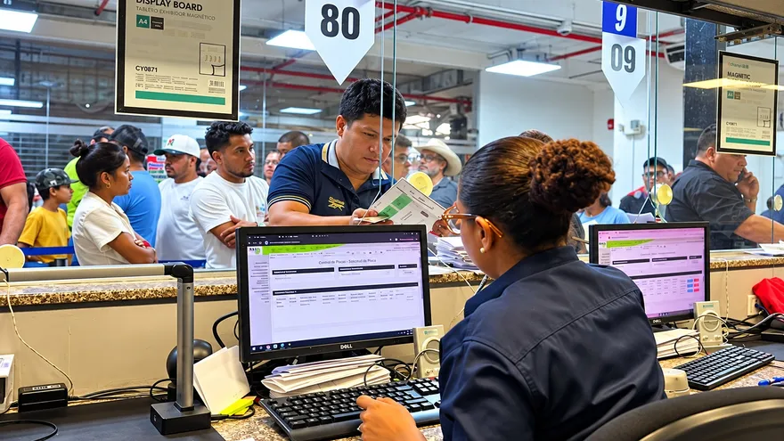 La Alcaldía de Panamá habilitó horario especial de fin de semana para que los contribuyentes puedan retirar su placa vehicular