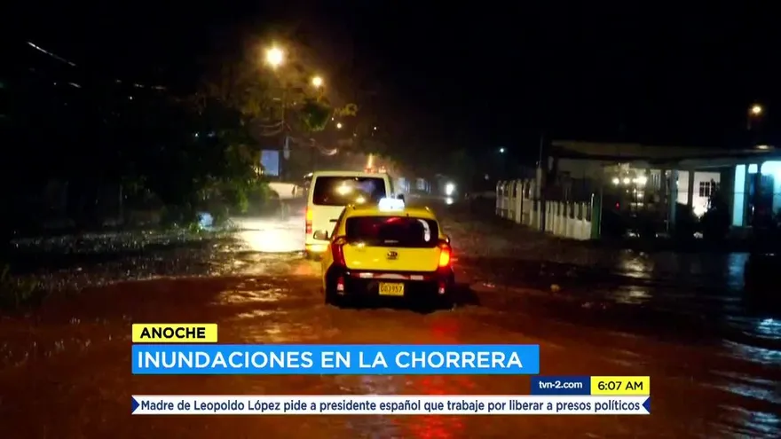 Lluvias causan inundaciones en La Pesa de La Chorrera