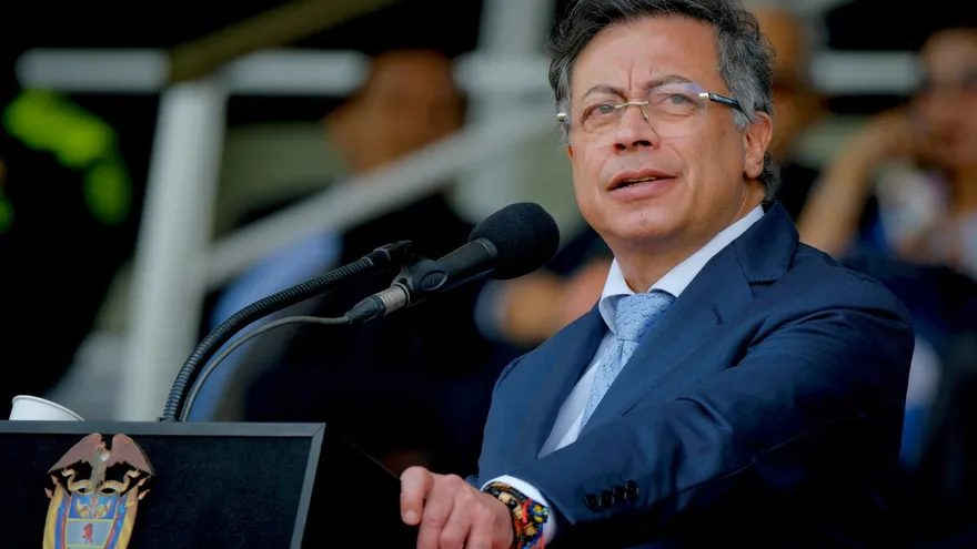 Gustavo Petro, se opuso a un "desmantelamiento violento" del chavismo en Venezuela y apostó por un "gobierno de transición"