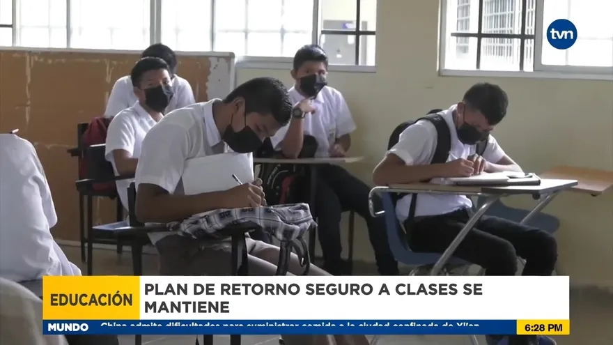 Plan de retorno seguro a clases se mantiene para el 2022