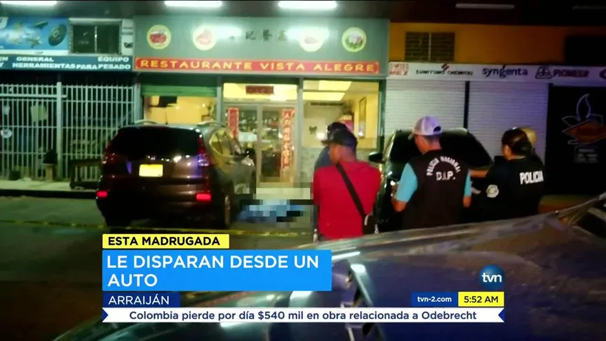 Asesinan a un agente de seguridad en Arraiján