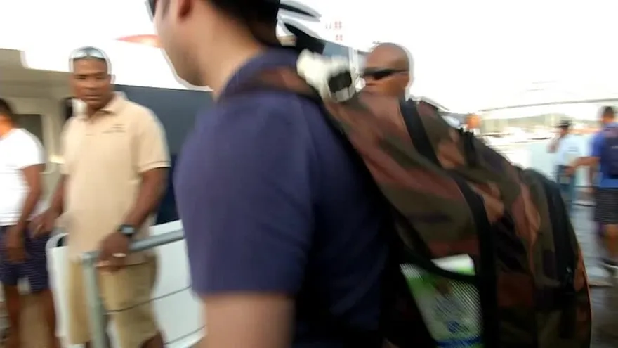 Paracaidismo en Isla Contadora