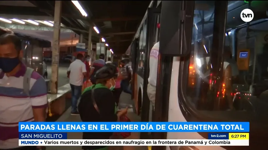 Inicia la cuarentena total en Panamá y Panamá Oeste