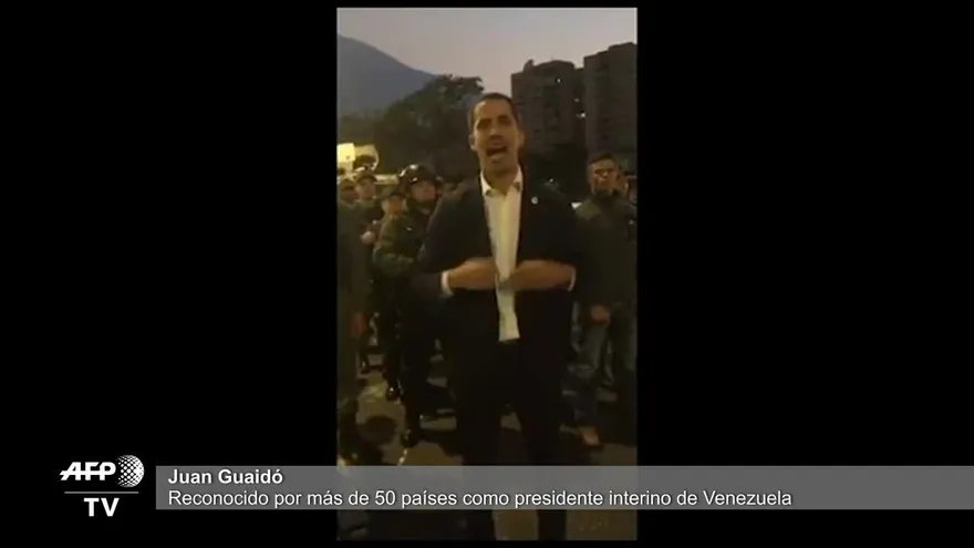 Militares se sublevan en apoyo a Guaidó y chavismo denuncia un ‘golpe de Estado’