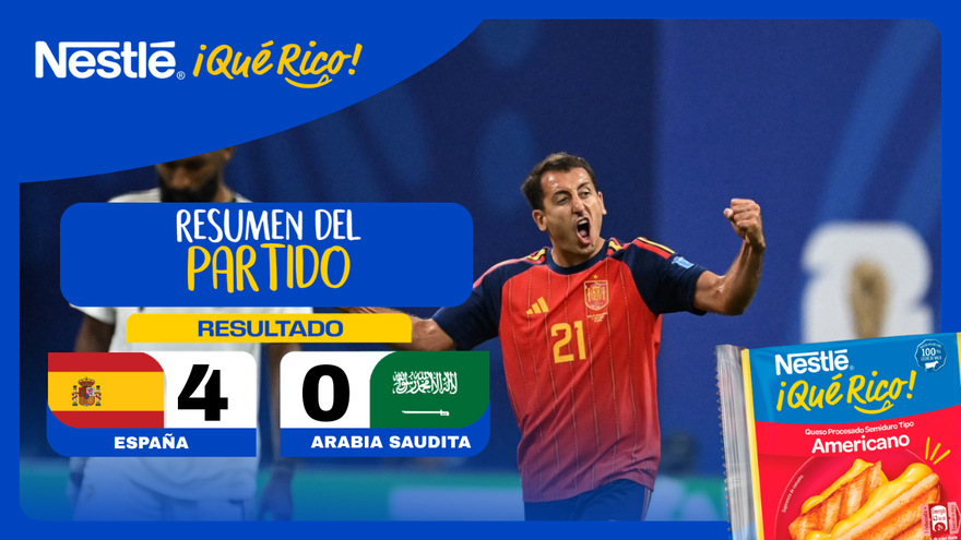 Spain crushes Saudi Arabia 4-0 in 2026 World Cup