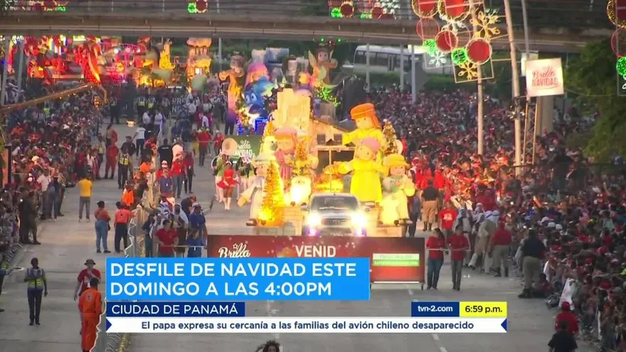 Desfile de navidad será este domingo a las 4:00pm