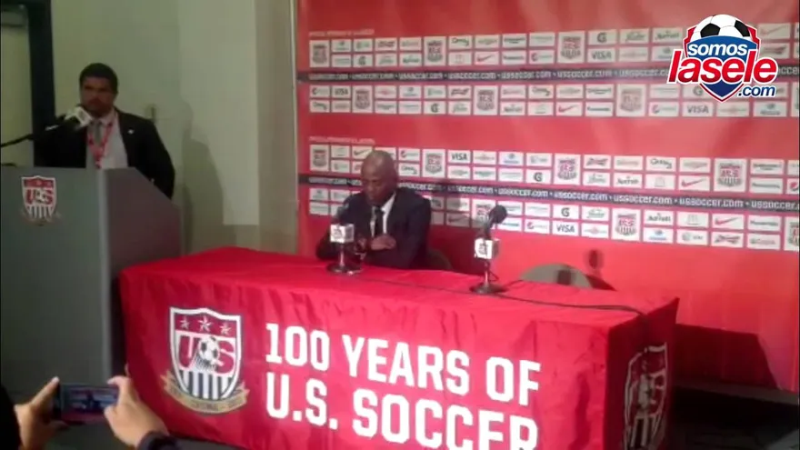 Escucha las declaraciones de Julio Dely Valdés en exclusiva luego de la derrota frente a EE.UU.