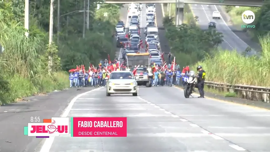 Cierres de miembros del Suntracs en distintos puntos