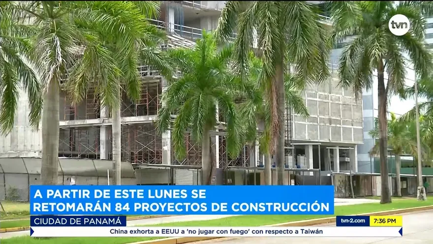 A partir del próximo lunes se retomarán 84 proyectos de construcción