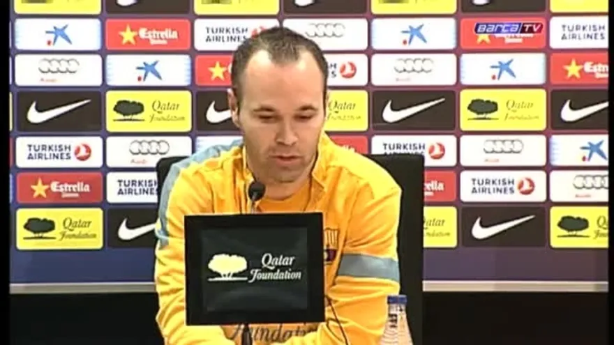 Iniesta: "Hay que levantarse e ir a por la Liga"