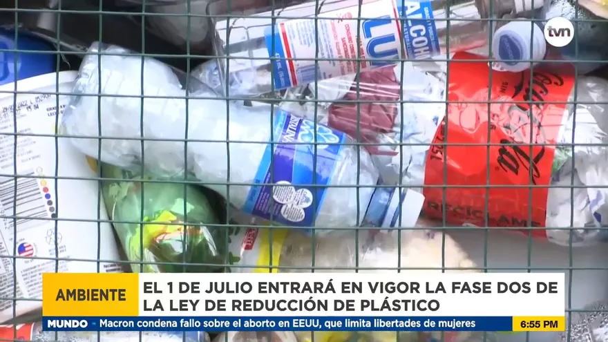 Segunda fase de Ley sobre uso de plásticos entrará en vigencia